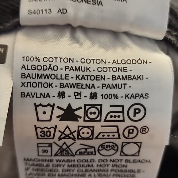 Levi's 501 Skinny Distressed Black Jeans, 31/28, NWT - Picture 11 of 11